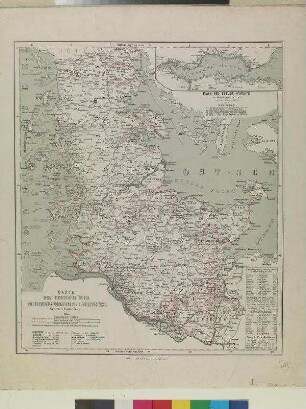 KARTE DER HERZOGTHÜMER SCHLESWIG-HOLSTEIN u. LAUENBURG.