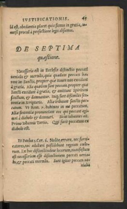 De Septima quaestione.