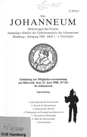 Jahrgang 1988 - Heft 1