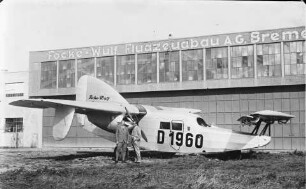 Flugzeug "Ente" der Firma Focke-Wulf in Bremen