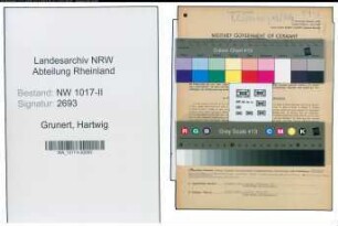 Entnazifizierung Hartwig Grunert , geb. 26.04.1911 (Ingenieur)