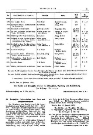 Technische Lehranstalten des Bau- und Maschinenwesens : [Erziehung] ; [Für das Reich] ; [Amtliche Erlasse] ; [Amtlicher Teil]
