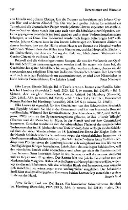 Oelker, Petra :: Tod am Zollhaus, ein historischer Kriminalroman, (rororo, 22116) : Reinbek bei Hamburg, Rowohlt, 1997