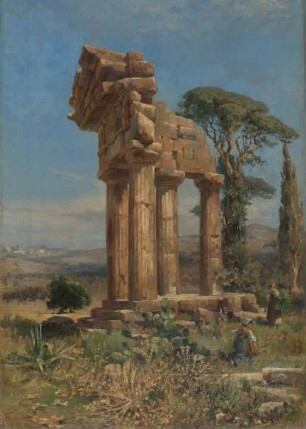 Antike Tempelruine