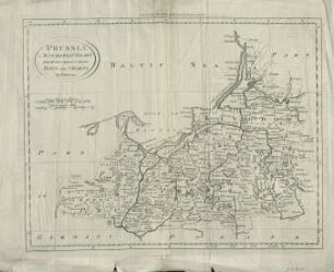 Prussia : accurately drawn from the most approved modern maps and charts