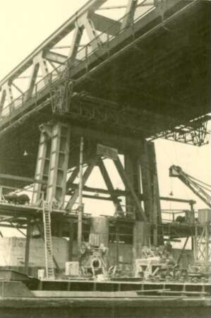 Dauerbehelfsbrücke, 1946-1948