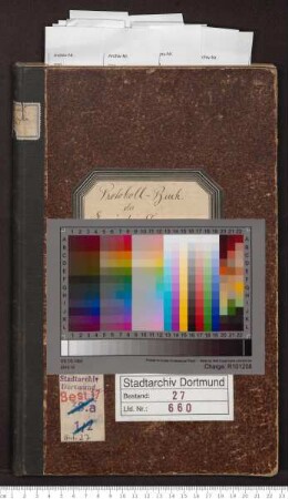 Protokollbuch der Gemeinde Deusen