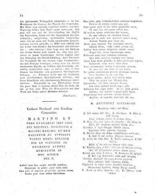 Luthers Denkmal von Joachim Camerarius.
