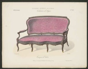 "Canapé de Salon", aus: Le Garde-meuble