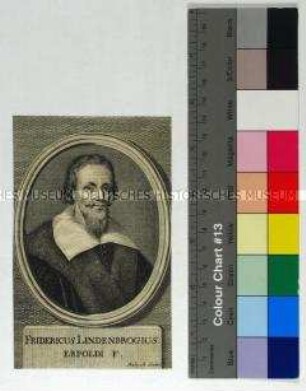 Porträt des Rechtswissenschaftlers und Philologen Friedrich Lindenbrog