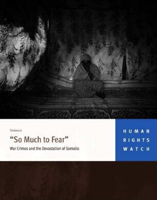 "So much to fear" : war crimes and the devastation of Somalia