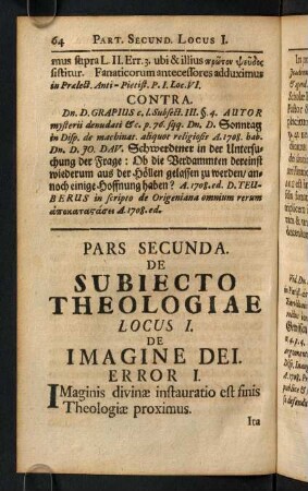 64-77, Locus I. - Locus II.