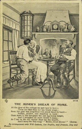 The miner's dream of home.
