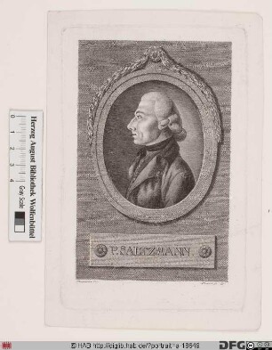 Bildnis P. Saltzmann