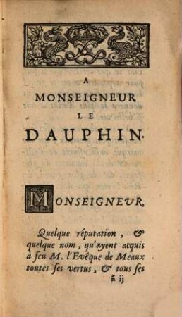 Politique Tirée Des Propres Paroles De L'Écriture Sainte : A Monseigneur Le Dauphin ; Ouvrage Posthume. 1