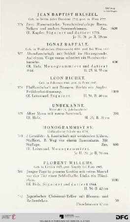 Nachtrag (Nr. 571-582)