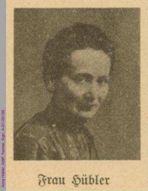Porträt von Anna Hübler