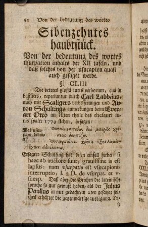 92-111, Sibenzehntes Haubtstück. - Zwei und zwanzigstes Haubtstück.