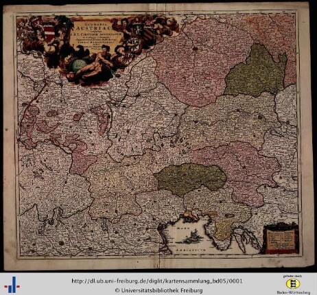 Germania Austriaca complectens ... Circulum Austriacum