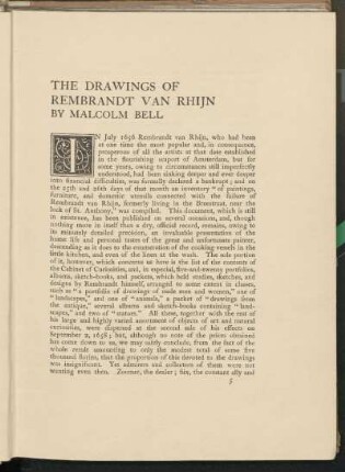 The drawings of Rembrandt van Rhijn