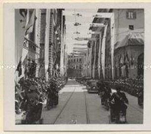 Florenz, Staatsbesuch Adolf Hitlers in Italien vom 02. bis 10. Mai 1938