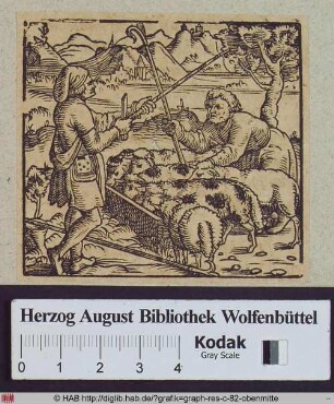 Jakob und Laban an der Tränke.