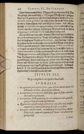 Titulus XLI. - Titulus XLV.