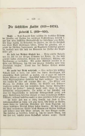 Die sächsischen Kaiser (919 - 1024)