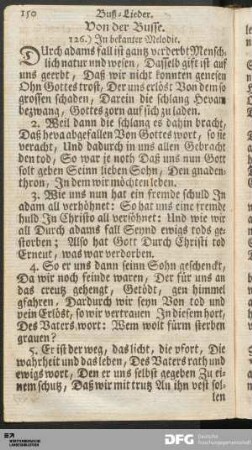 Buß-Lieder.