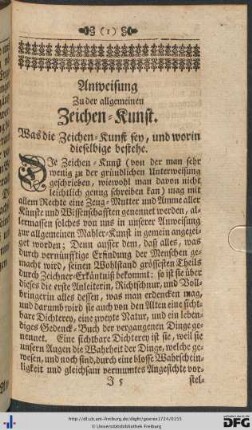Anweisung zu der allgemeinen Zeichen-Kunst.