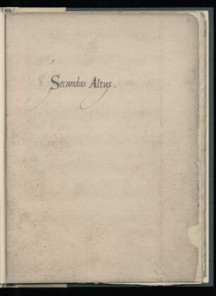 Secundus Altus