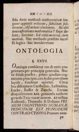 42-70, Ontologia.