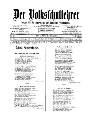 Fürs Vaterland
