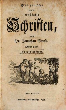 Satyrische und ernsthafte Schriften, 3
