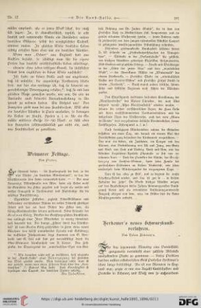 1: Herkomer's neues Schwarzkunstverfahren