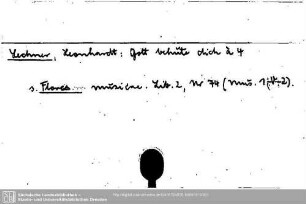 Lechner, Leonhardt
