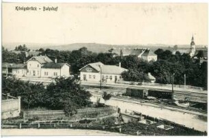Königsbrück. Bahnhof