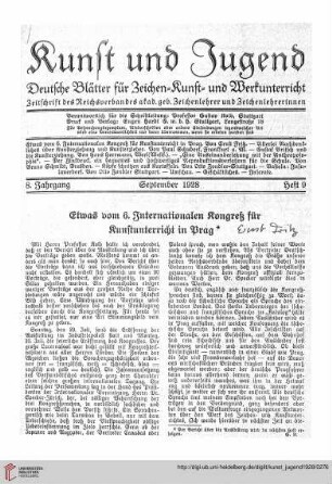 Heft 9 (September 1928)