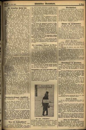 Zweite Ausgabe vom Dienstag, den 15. Juli 1930.