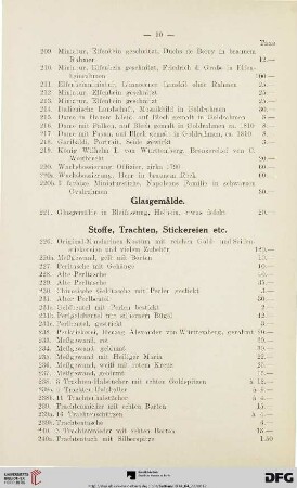 Glasgemälde (Nr. 221)