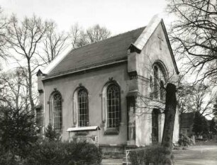 Meißen, Nossener Straße 38. Friedhof der Frauenkirche. Kapelle (um 1870)
