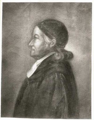 Porträt des Pfarrers Samuel David Roller : Porträt des Pfarrers Samuel David Roller. Stich (wohl um 1845)