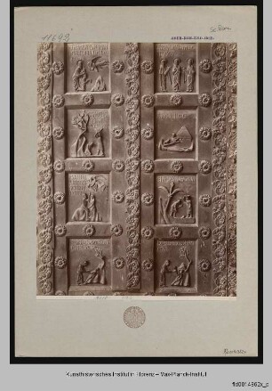 Bronzetür des Westportals