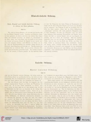 Ionische Ordnung