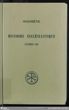 1/2: Histoire ecclésiastique