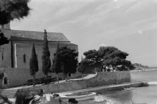 Franziskanerkloster in Hvar : Das Franziskanerkloster in Hvar.