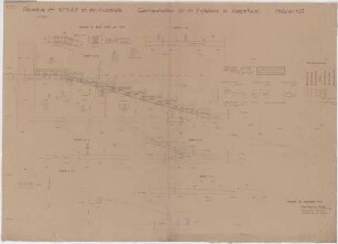 Troost, Paul Ludwig; München, Arcisstr. 12; Führerbau der NSDAP - Kongresssaal, Bestuhlung, Eisenkonstruktion (Schnitte)