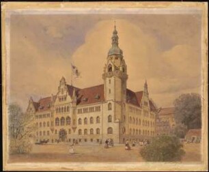 Amtsgericht, Bromberg: Perspektivische Ansicht