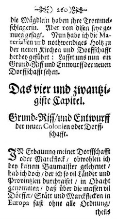 Das vier und zwanzigste Capitel. - Das sieben und zwanßigste Capitel.