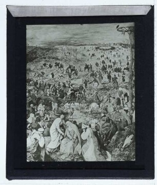 Brueghel (Pieter d. Ä.), Kreuztragung Christi (Wien KHM GG_1025) : rechte Bildhälfte